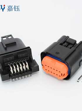 JAE型MX23A12SF1国产汽车连接器12P防水插头针座接插件MX23A12NF1