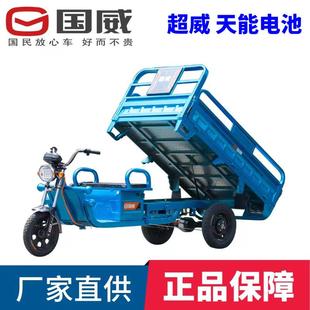 电动三轮车拉货农用载重快递车货运家用电瓶车.瓦爬坡