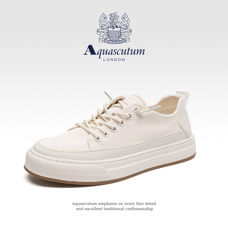 Aquascutum雅格狮丹男鞋2026新款秋冬一脚蹬休闲鞋透气休闲板鞋男,流行男鞋,休闲板鞋,淘宝优惠券,粉丝福利购,淘宝优惠卷