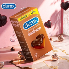 【送男朋友】durex杜蕾斯官方旗舰店巧克力避孕套凸点情趣口交套