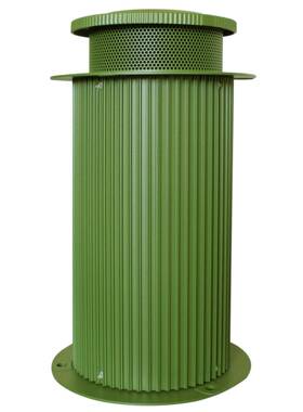 欧博OBT铝合金直立式室外花园音响草坪仿真柱子防水音箱现货