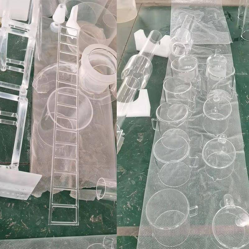 异形石英管石英仪器石英烧瓶石英试管石英玻璃管石英仪器