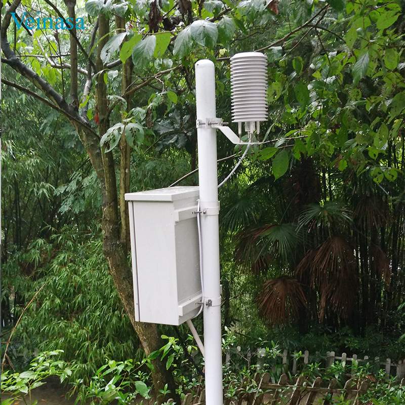 室外温湿度监测站AWS002无线上传流量联网GPRS远程数据平台查看
