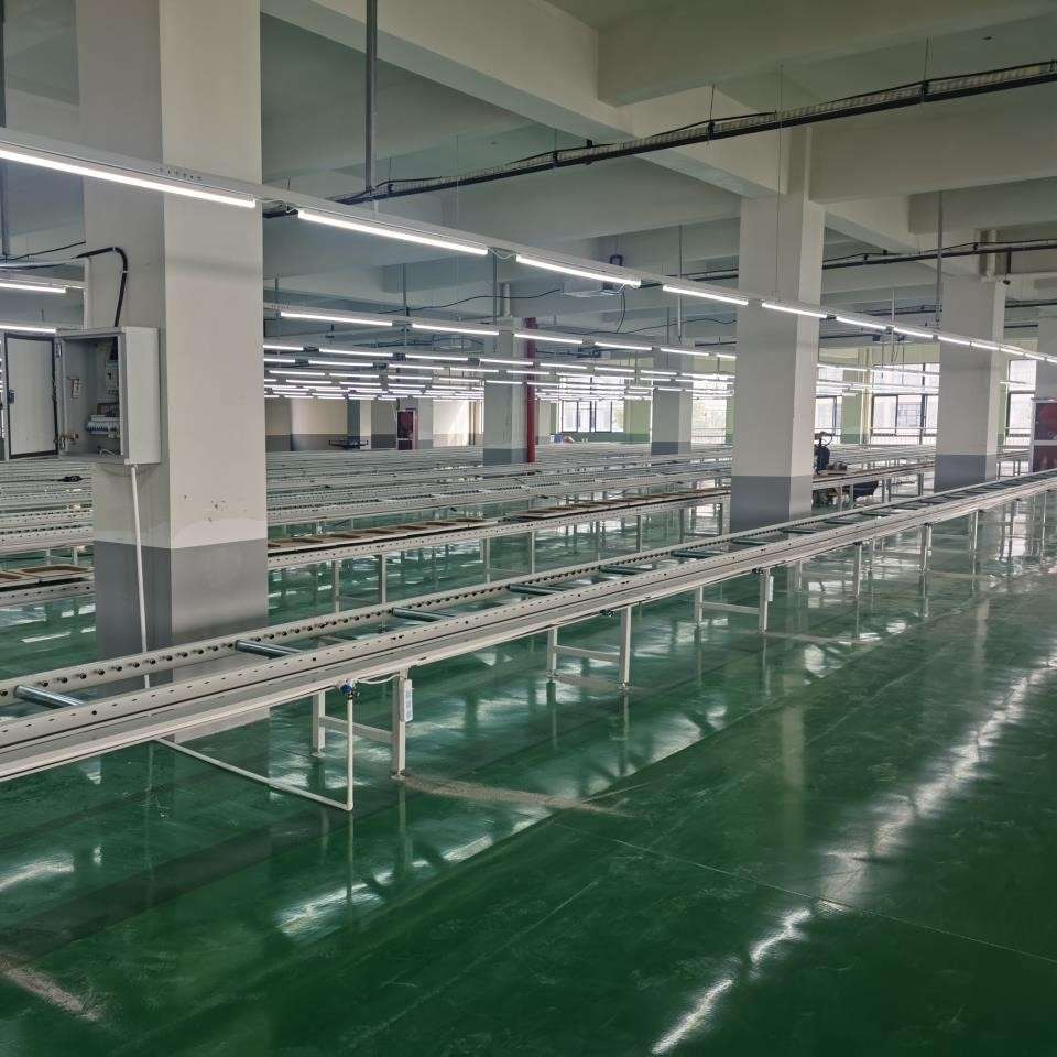 杭州流水线输送机装车卸货传送带无动力滚筒线 移动式滚筒 输送机