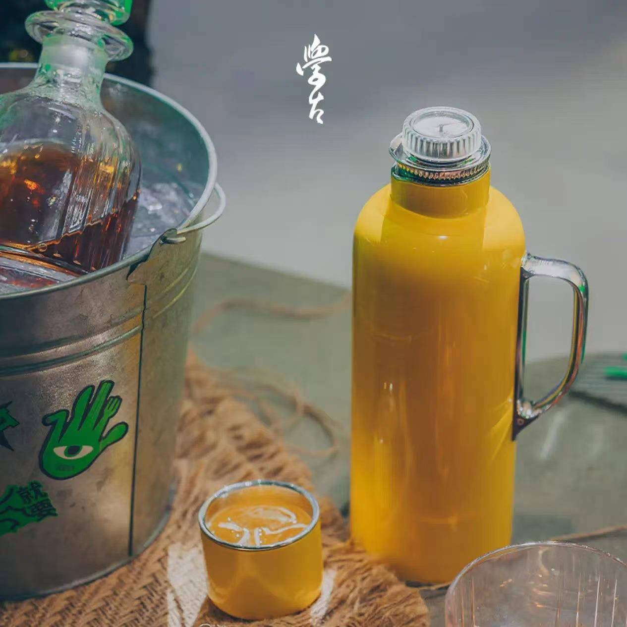 学古一原传家壶·迷你中式复古焖茶壶暖壶家用旅行保温瓶595ml