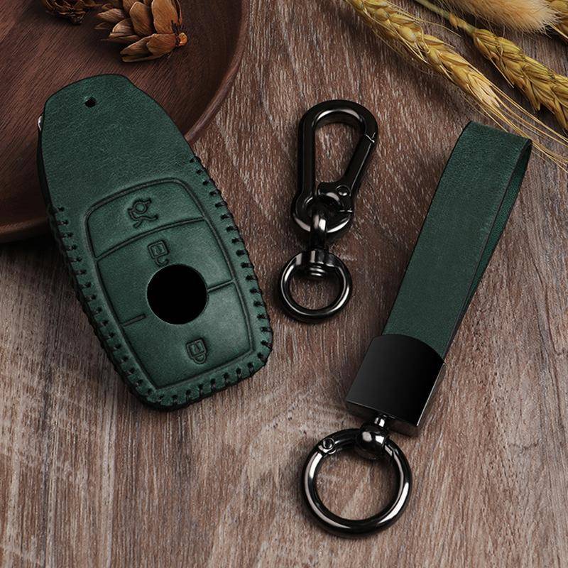 适用奔驰e300l钥匙套c260a200glce级glaglbs350汽车包扣壳