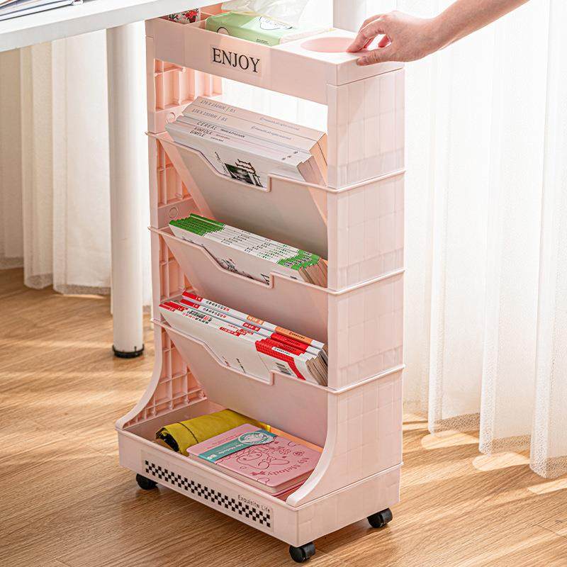 学生教室桌边可移动书本置物架办公室书桌多层带轮收纳整理架,鲜花速递/花卉仿真/绿植园艺,割草机/草坪机,淘宝优惠券,粉丝福利购,淘宝优惠卷