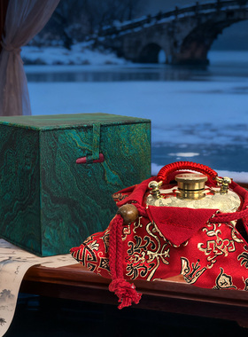 朱府铜艺《汤婆子》加厚纯铜壶