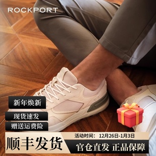 秋冬百搭休闲拼色牛皮跑鞋 Rockport 新款 男士 乐步休闲运动鞋