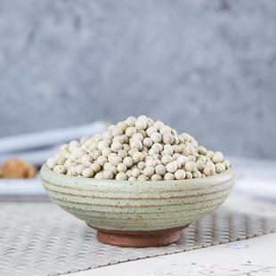 中药GBI材白子5胡椒 白白胡椒粒00克胡椒海南胡椒费磨粉包邮
