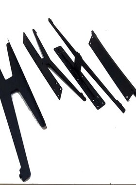 G0茶几脚家脚铁电视柜柜脚铁黑色沙G60发脚桌腿底脚沙6发腿具腿