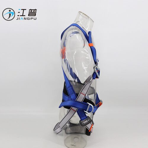 装QGS高空作业点式全身安五攀全带配绳登山岩防坠落速降全身安全