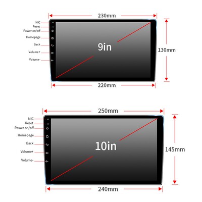 9寸/10寸景百变智主机安卓能ELU大屏导航仪10.4寸竖屏60全一体机
