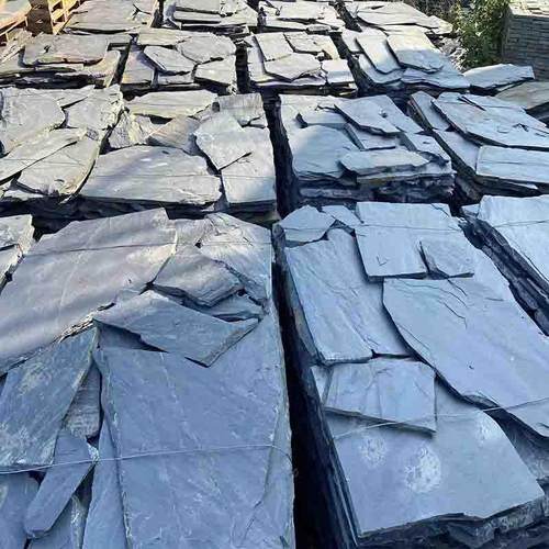 乱厂化家985不规则岩青石板碎拼石型文石铺路仿古户外板片石毛石