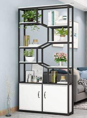 重见详情能力强承铁屏风办公室断隔柜客艺厅储物柜展示柜进门玄关