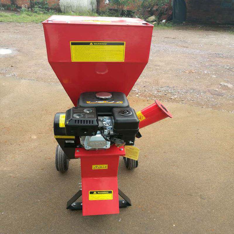 柴油树枝粉碎FME机功能自走式家碎木机果园秸秆破碎小型机多碎枝