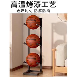 篮球收纳架幼儿园纳家用篮球架球足HDF球排球类示收体育馆篮球展