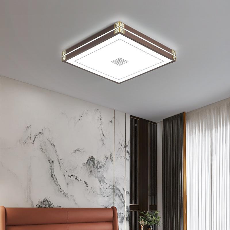 新吸顶灯客厅简约式现代风书房中卧室灯禅C9112意餐厅全光谱书气