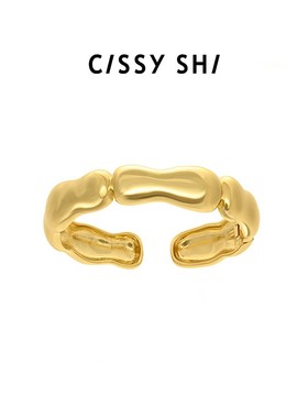 CISSY SHI温蒂妮的记忆系列预见手镯宽简约百搭秋冬新品基础款女