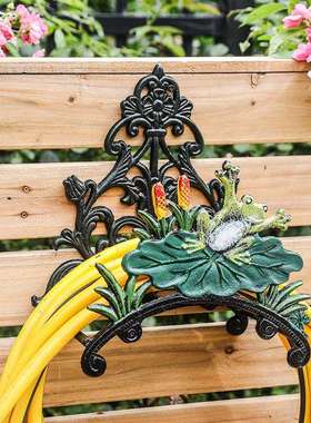 欧式复古铸类铁工艺对鸟架花园壁挂OUO水管艺园架庭院家居阳台壁