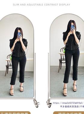 装店试衣镜显瘦可移动全服身计镜网红奢风穿衣镜75999设感落地大