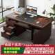 中式 办 电脑新桌简约商现代办公桌职桌带抽屉家用桌子用台BLA员式