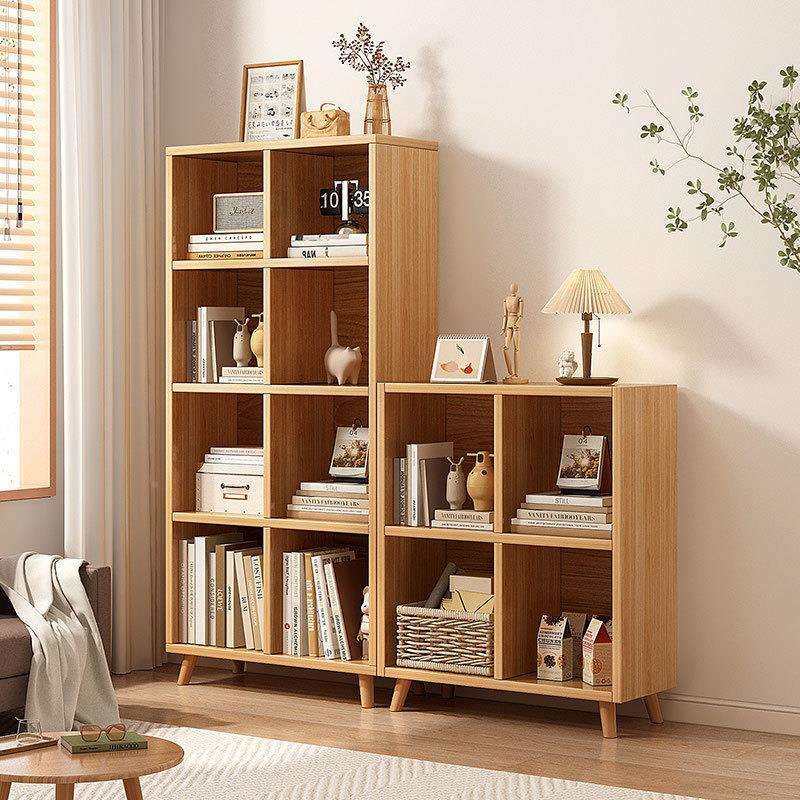 收实木腿格子柜书架置架落地家储无品牌/用书柜阅读物架简易客厅,电子/电工,接线端子,淘宝优惠券,粉丝福利购,淘宝优惠卷