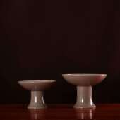 高灰 脚果 简约WFG现代风格 家居瓷盘摆件中陶式