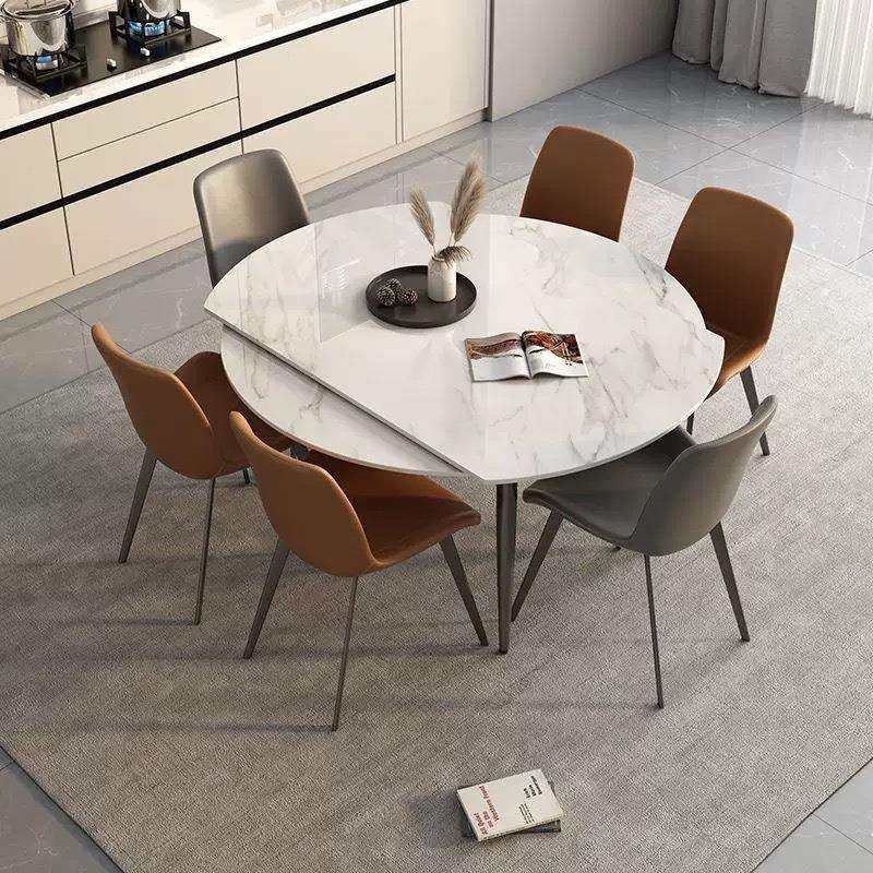 亮光Mr-009简板餐户桌椅组合家用小型可伸缩圆餐桌岩饭桌极现代一,电子/电工,接线端子,淘宝优惠券,粉丝福利购,淘宝优惠卷