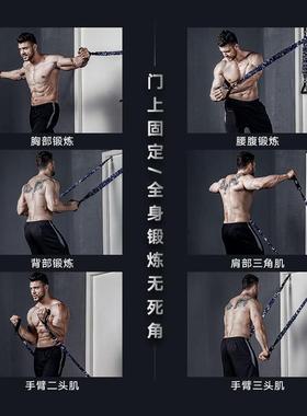 IN332S带TAR弹力身训N练器健材拉力绳拉力带家用阻力带胸肌锻炼器