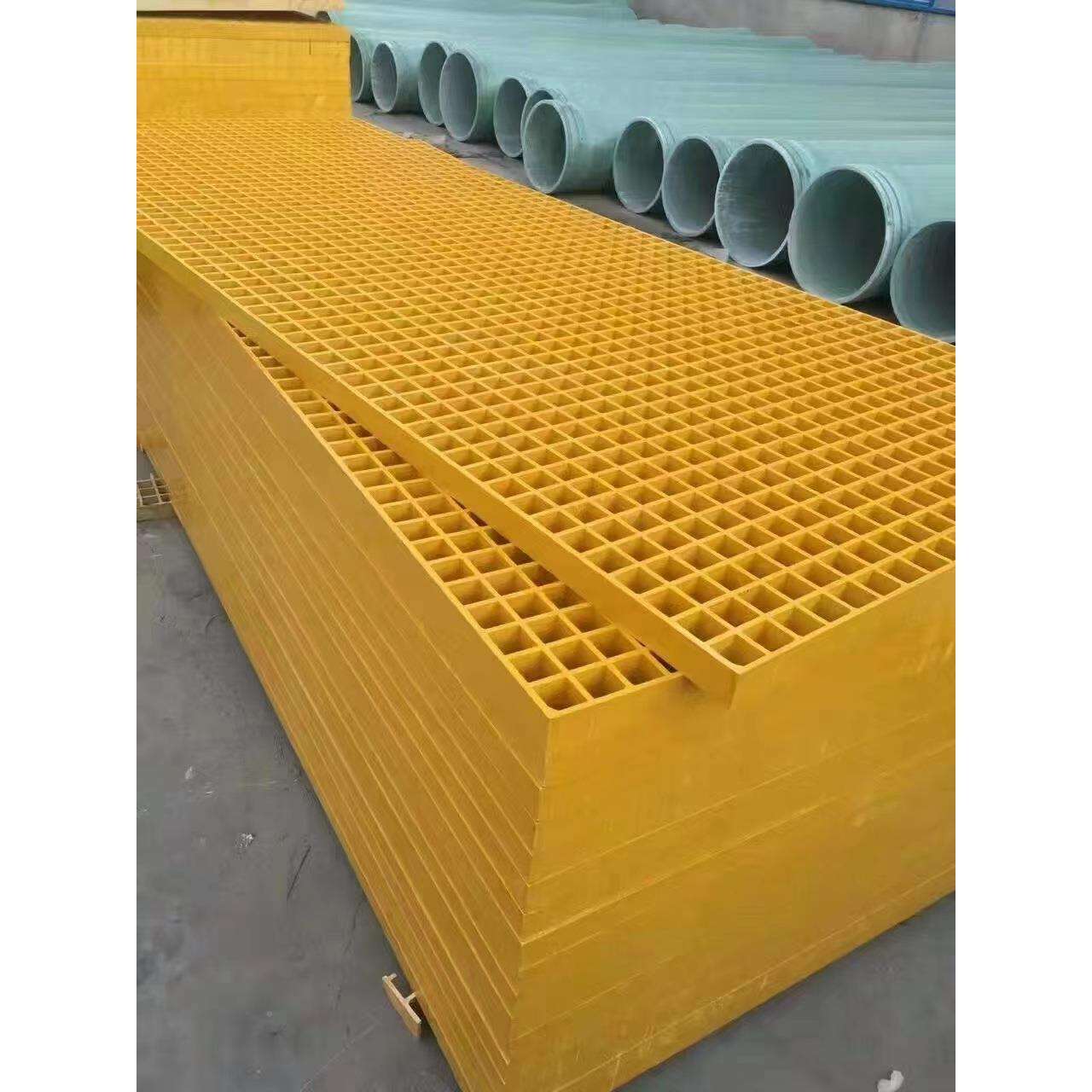 玻璃格栅地沟盖板ERP格栅IFA玻璃格钢网操格板作平台钢栅38*38*25