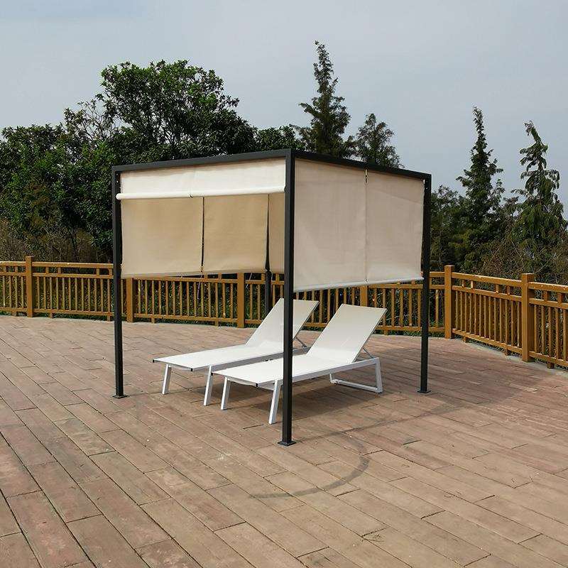 户外闲小型拆装凉亭遮阳棚院民宿花园阳台庭天鹅PYN休蓬雨防太阳