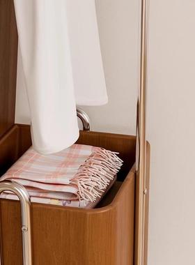 中古复古风可20984移动全身风镜落地镜家试衣镜木杂志用架卧室实