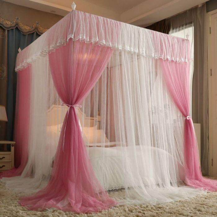 新层双纱落地蚊帐家用款开门宫604廷单双人床加粗三支架加密防蚊,电子/电工,接线端子,淘宝优惠券,粉丝福利购,淘宝优惠卷