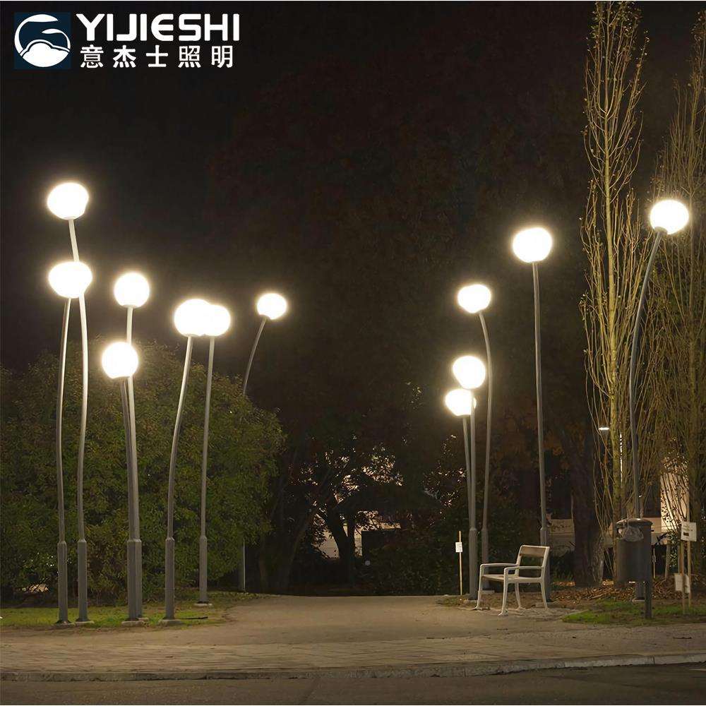 YJS-YQXT户外亚克力圆球现形代院灯花园别墅公街道庭园亮化景观装