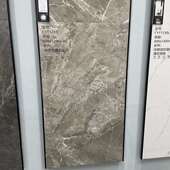 佛墙山瓷砖LJR通体大理石灰客厅地砖600x1200电视景色背厨卫简欧