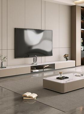 柜简木茶几岩板地柜现代55415简约大小户型客实厅长方形极落地电