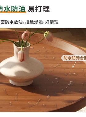 小茶几10876沙发边几边柜圆桌简易家用子木移动床头桌小户型桌置