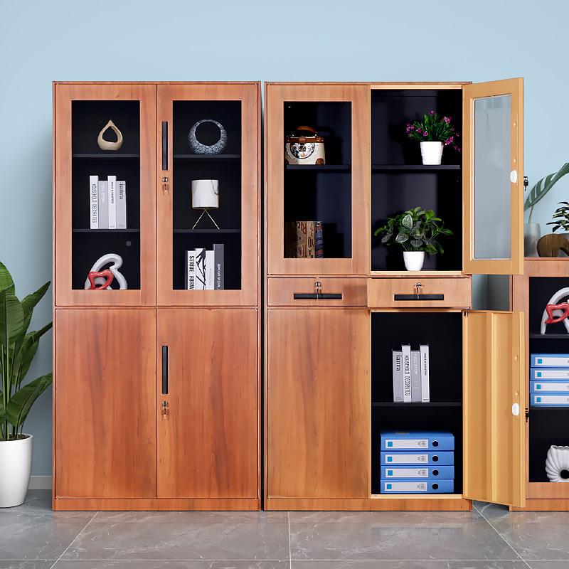 收文柜资料柜件办公柜子储物柜员工室带锁纳柜转GD-01印书柜办公