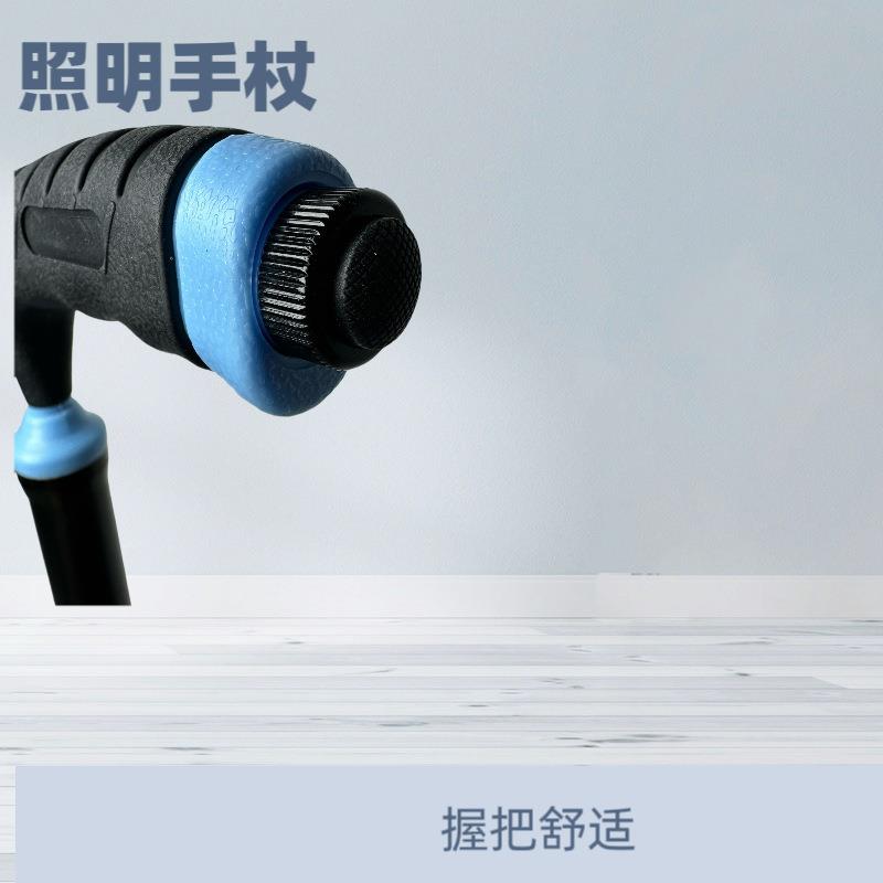 新款老照式四脚手杖伸人缩轻便助手行拐杖老006人明杖