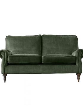 美式布客艺厅酒店宿双餐厅小户型设SF06778计民师家具单三人休闲