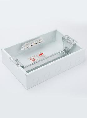 单层平板豪明华照料箱（白色）板型配电平APF箱盖板ABS塑全白面板