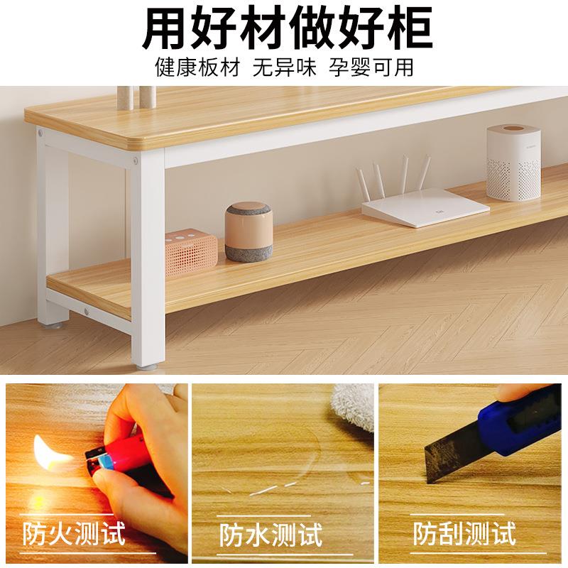 柜电视柜客厅家用出租屋民宿茶用小户简型电视柜收纳储物一体0904