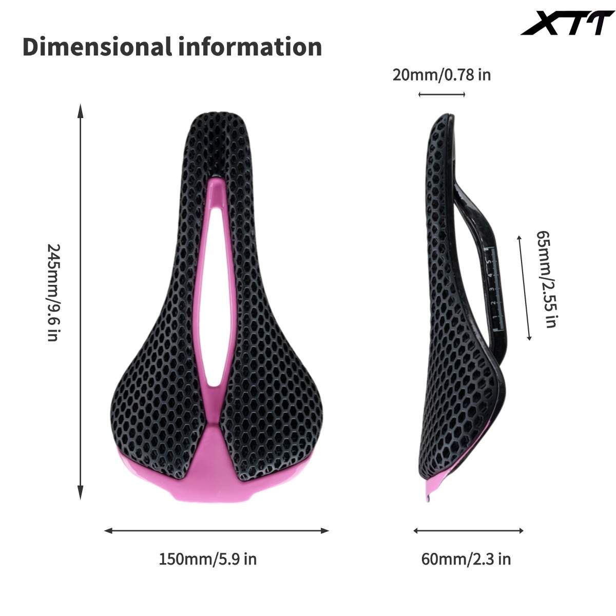 XTT3D打印蜂巢中空座垫碳纤维自行车坐垫山地公路车鞍座蜂巢透气