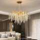 别法灯轻奢餐厅吊吊灯大气客厅水晶吊灯新款 树墅枝卧室BEF 创意式