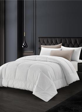 酒店棉被芯被褥宾WS-BX-58馆民宿加厚防羽布白色羽丝绒季被子四全