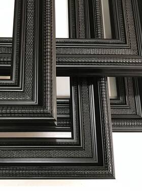 条大制装子裱定线复任意做尺寸画框AL102127外框古典简实木镜挂墙