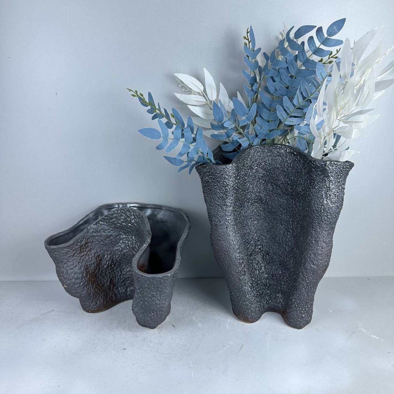 中古风售楼部工创DDZ意抽象陶瓷花瓶摆件店酒餐桌摆件展手示架艺,橡塑材料及制品,工业陶瓷,淘宝优惠券,粉丝福利购,淘宝优惠卷