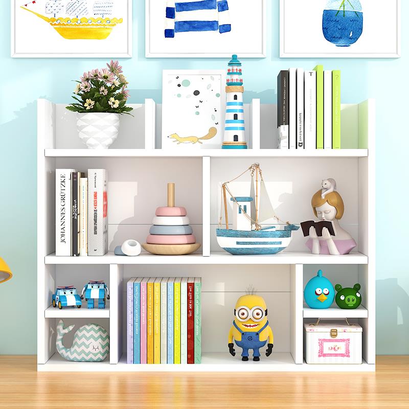 桌上易面书架学生宿舍多KL999层物架办置公室简简约收纳架桌儿童