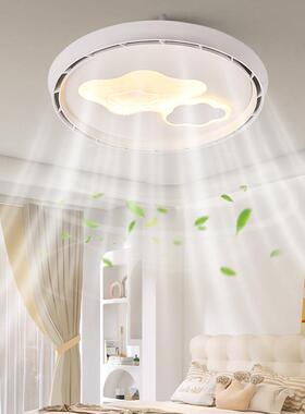 光风灯跨境款2025新卧室时尚极简网红智能扇语74693音清爽变无叶